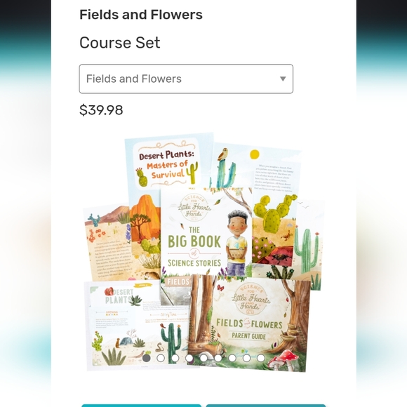 The Good and the Beautiful — Big Book of Science Stories: Fields and Flowers - Picture 2 of 2